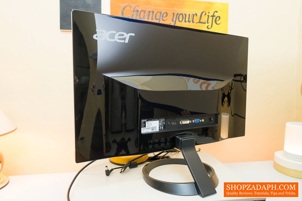 Acer R230HQ Review - No Vesa Mounting Options