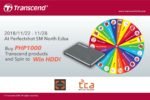 Meet Transcend at Perfectshot SM North Edsa to Get Free Gift and Join Lucky Draw!