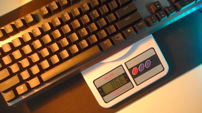 cooler master ck350 gaming mechanical keyboard weight