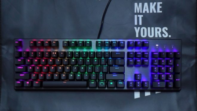 cooler master ck350 keyboard LED RGB