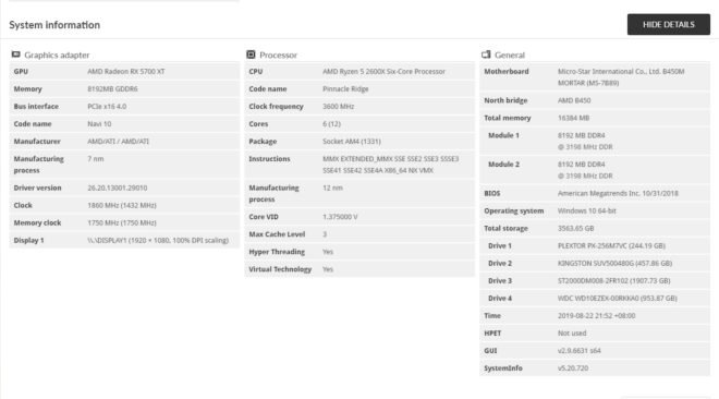 AMD Specs