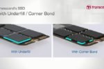 Transcend Recommends Corner Bond and Underfill to Increase Reliability for its Embedded Products