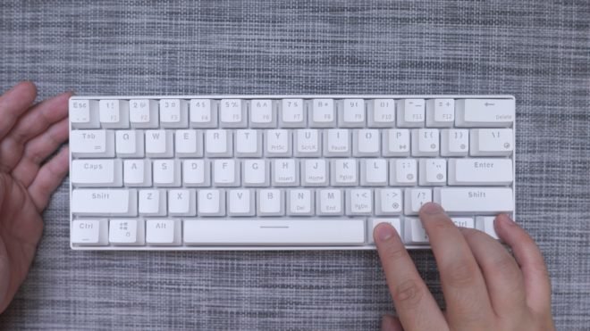 rk61 delete key