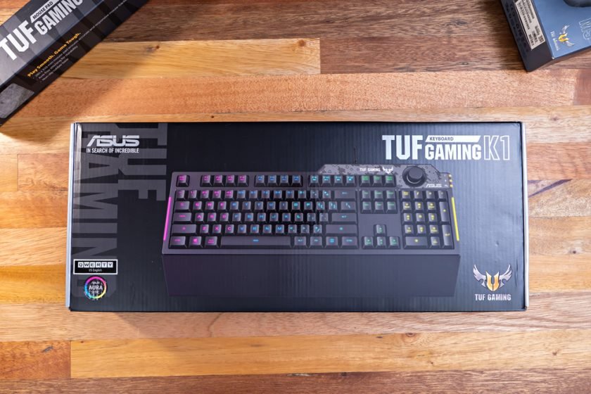 ASUS TUF Gaming K1 Keyboard Review Dedicated Volume Knob! TechBroll