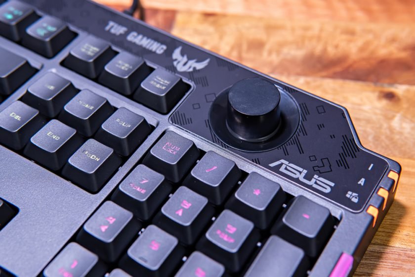 ASUS TUF Gaming K1 Keyboard Review Dedicated Volume Knob! TechBroll