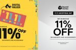 As much as 90% OFF! awaits Digital Walker and Beyond the Box customers on 11.11!