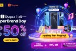 Get the biggest discounts and deals of up to 50% OFF in realme’s Shopee Super Brand Day Sale