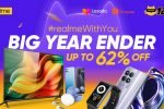 Have #realmeWithYou this holiday season! Get up to 62% OFF on realme products this 12.12 