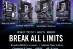 ASUS Announces New Intel Z690, H670, B660 and H610 Motherboards