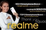 ICYMI: realme ranked #1 for 7 straight quarters!  
