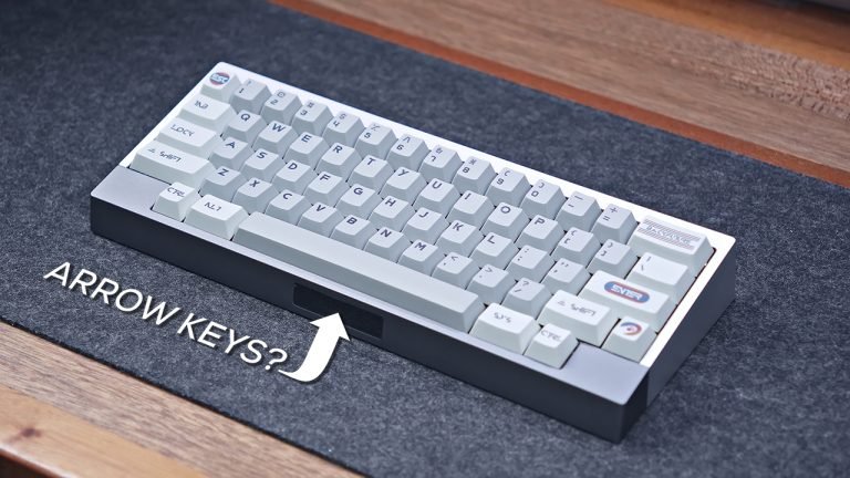 AM Compact Touch Review (AM 65 Less) - Keyboard with a TOUCH Panel ...
