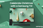 Enjoy the gift of being together with Samsung Smart TVs