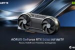 GIGABYTE Launches AORUS GeForce RTX™ 5090 INFINITY Graphics Card with Innovative Cooling and Compact Design at CES 2026