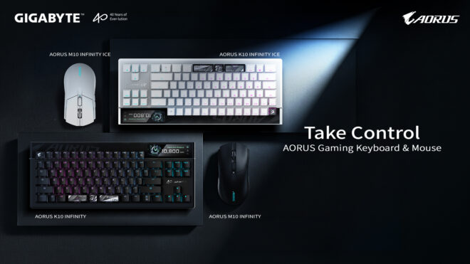 GIGABYTE Unveils Next-Generation Gaming Peripherals with AORUS K10 ...
